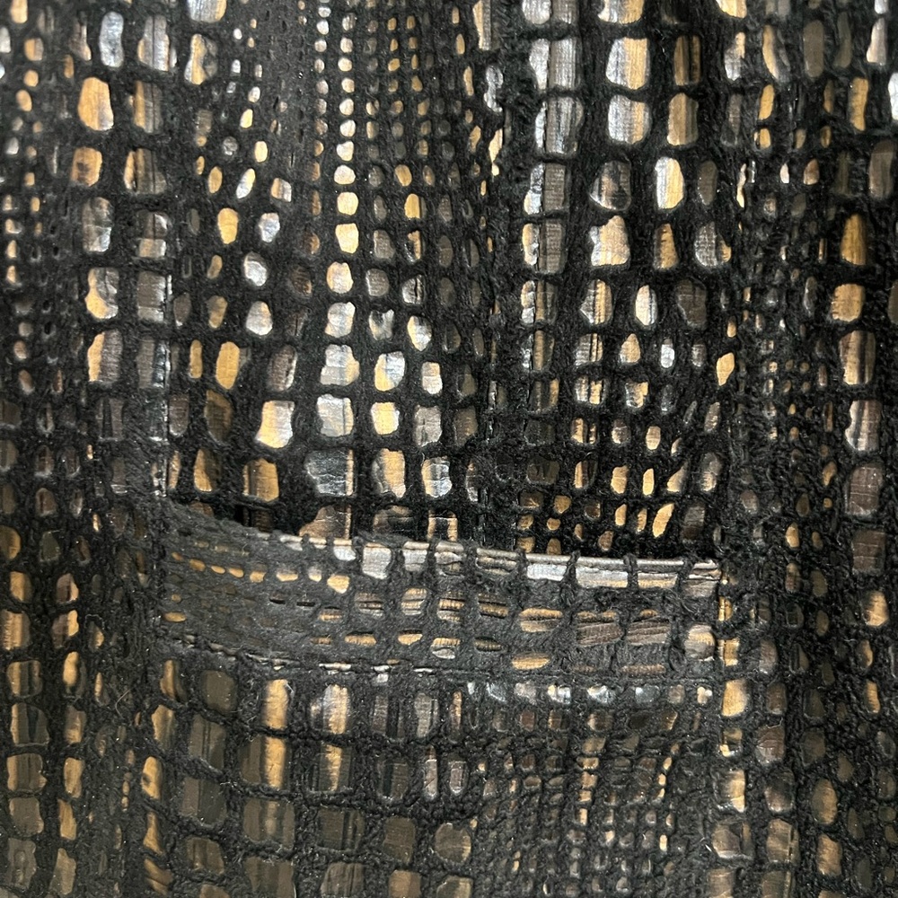 Stylish JM collection Black and gold Women's metallic Jacket size 14p - Picture 6 of 7